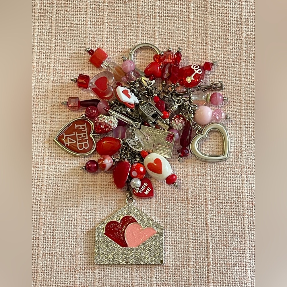 Custom Love Charm Purse Charm